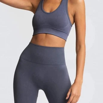 Icon Seamles Women's Two Piece Activewear Set with Bra Top | Various