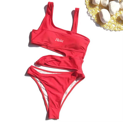Alate Swim Women's Cut Out One Piece Swimsuit | Various