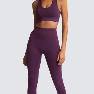 Icon Seamles Women's Two Piece Activewear Set with Bra Top | Various