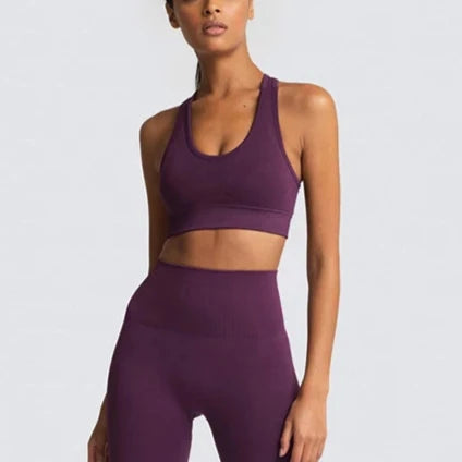 Icon Seamles Women's Two Piece Activewear Set with Bra Top | Various