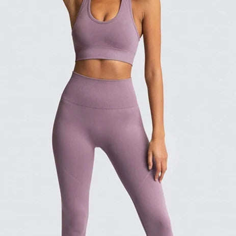 Icon Seamles Women's Two Piece Activewear Set with Bra Top | Various